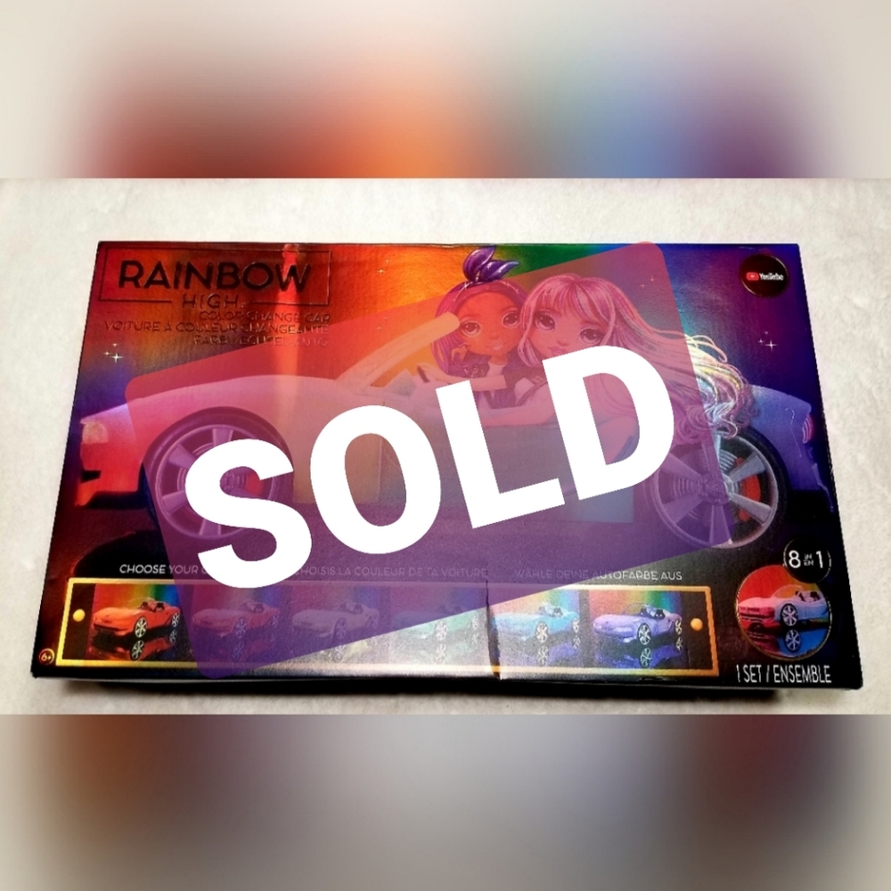 Rainbow High Car